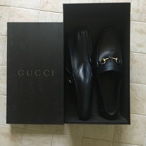 Gucci loafers - black leather